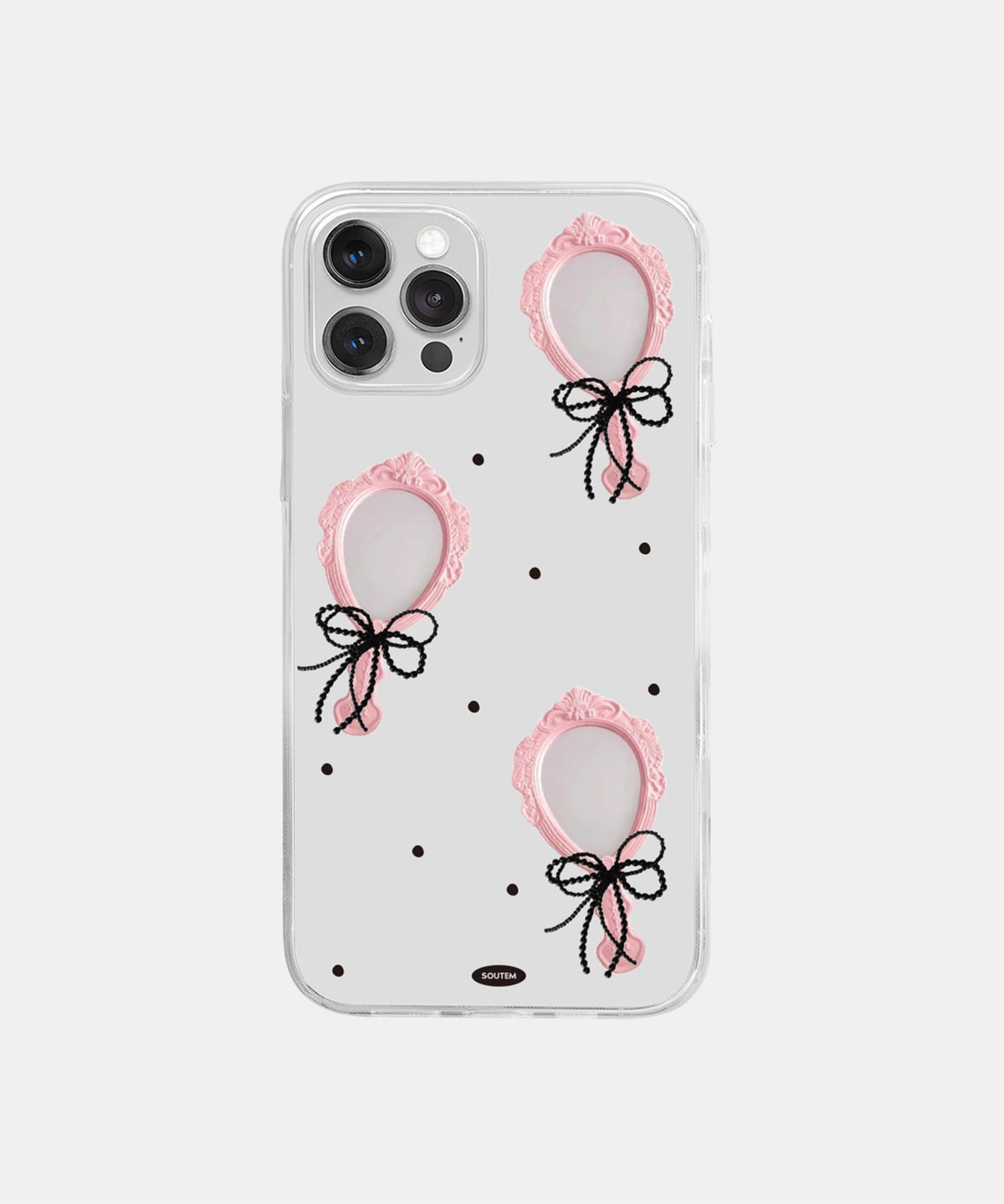 소유템(SOUTEM) Ribbonit Phone Case_Clear
