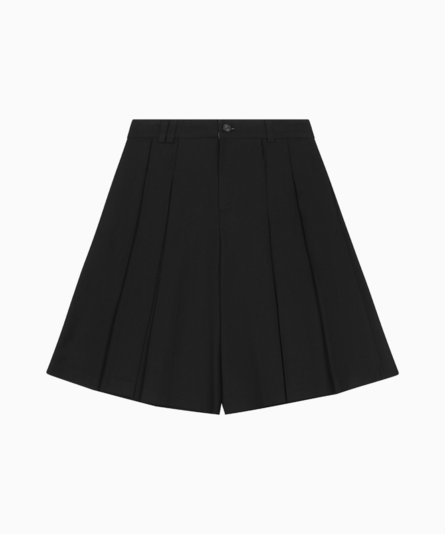【OHESHIO】25ss PLEATS SKIRT MIDI PANTS MUSINSA | OHESHIO PLEATS SKIRT MIDI PANTS, BLACK