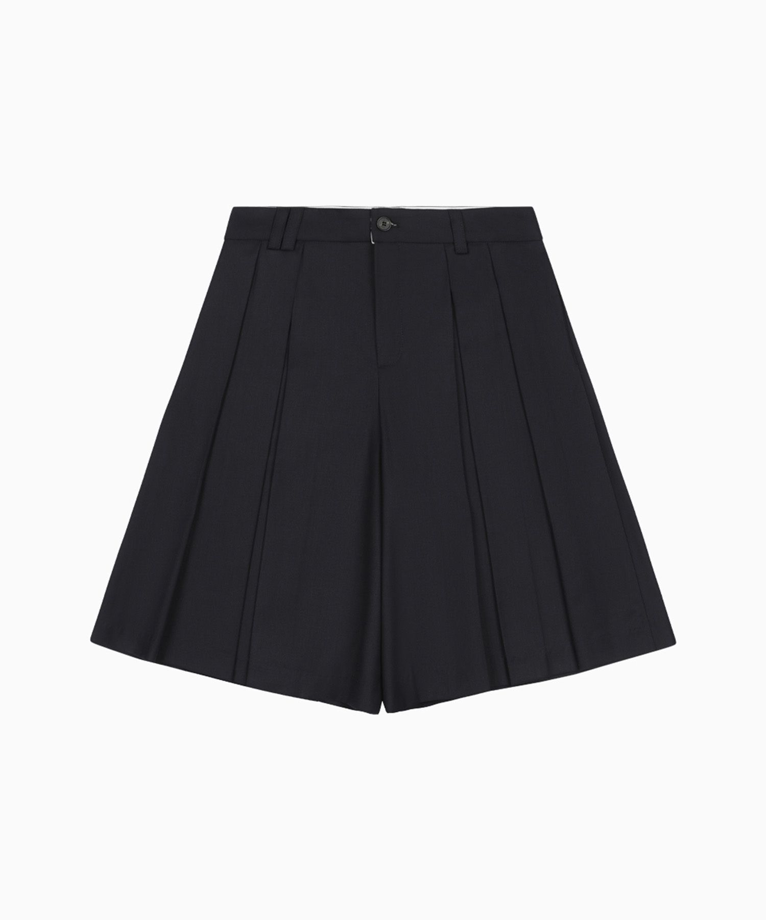 【OHESHIO】25ss PLEATS SKIRT MIDI PANTS MUSINSA | OHESHIO PLEATS SKIRT MIDI PANTS, NAVY