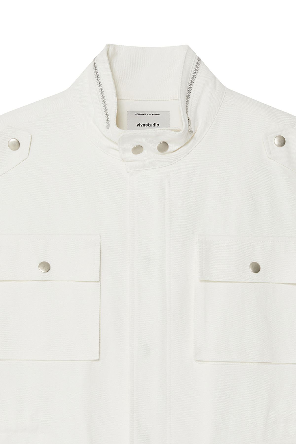 비바스튜디오(VIVASTUDIO) VXV URBAN SAFARI JACKET [WHITE]