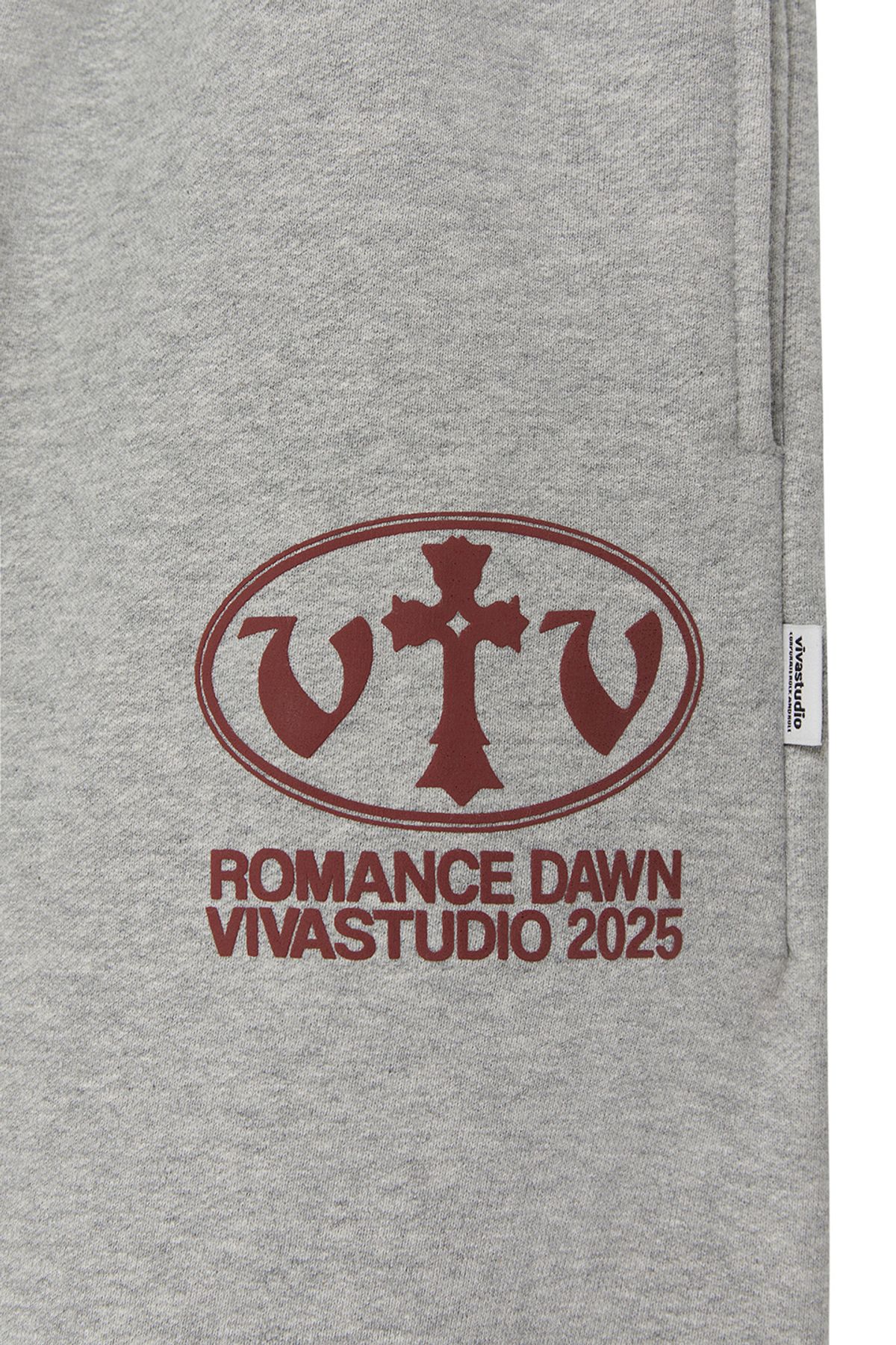 비바스튜디오(VIVASTUDIO) VXV ROMANCE DAWN JOGGER PANTS [MELANGE GRAY]