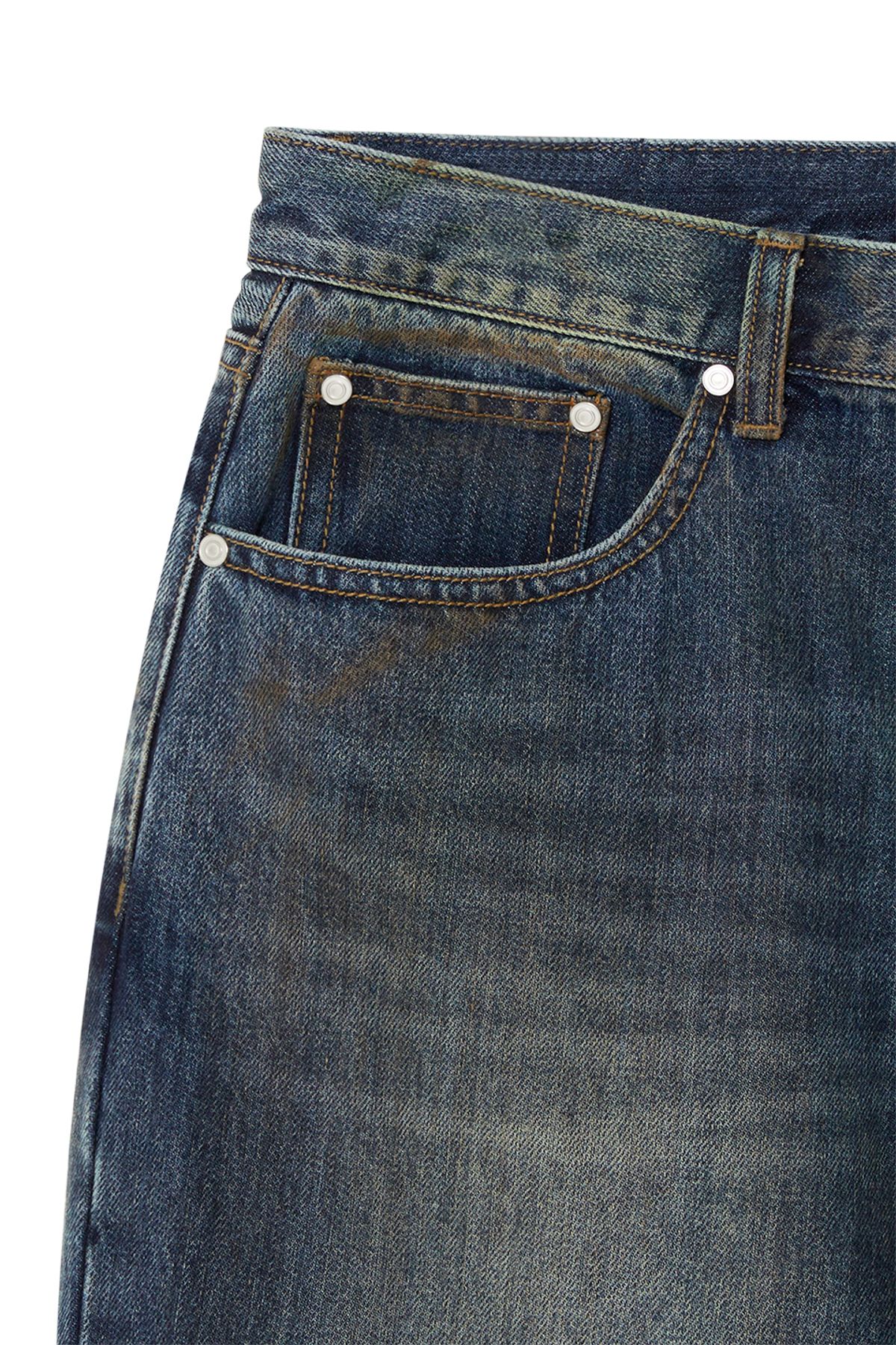비바스튜디오(VIVASTUDIO) VINTAGE FLARED DENIM PANTS [BLUE]