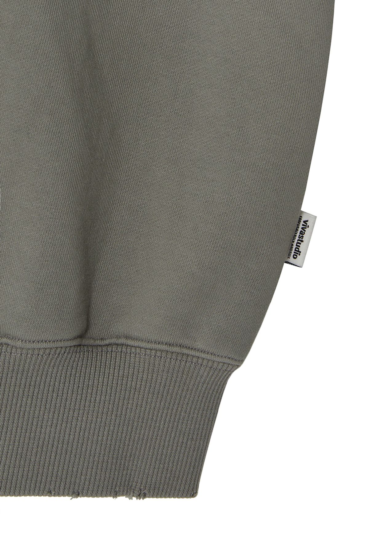 비바스튜디오(VIVASTUDIO) VESPER LOGO VINTAGE SWEATSHIRT [KHAKI]