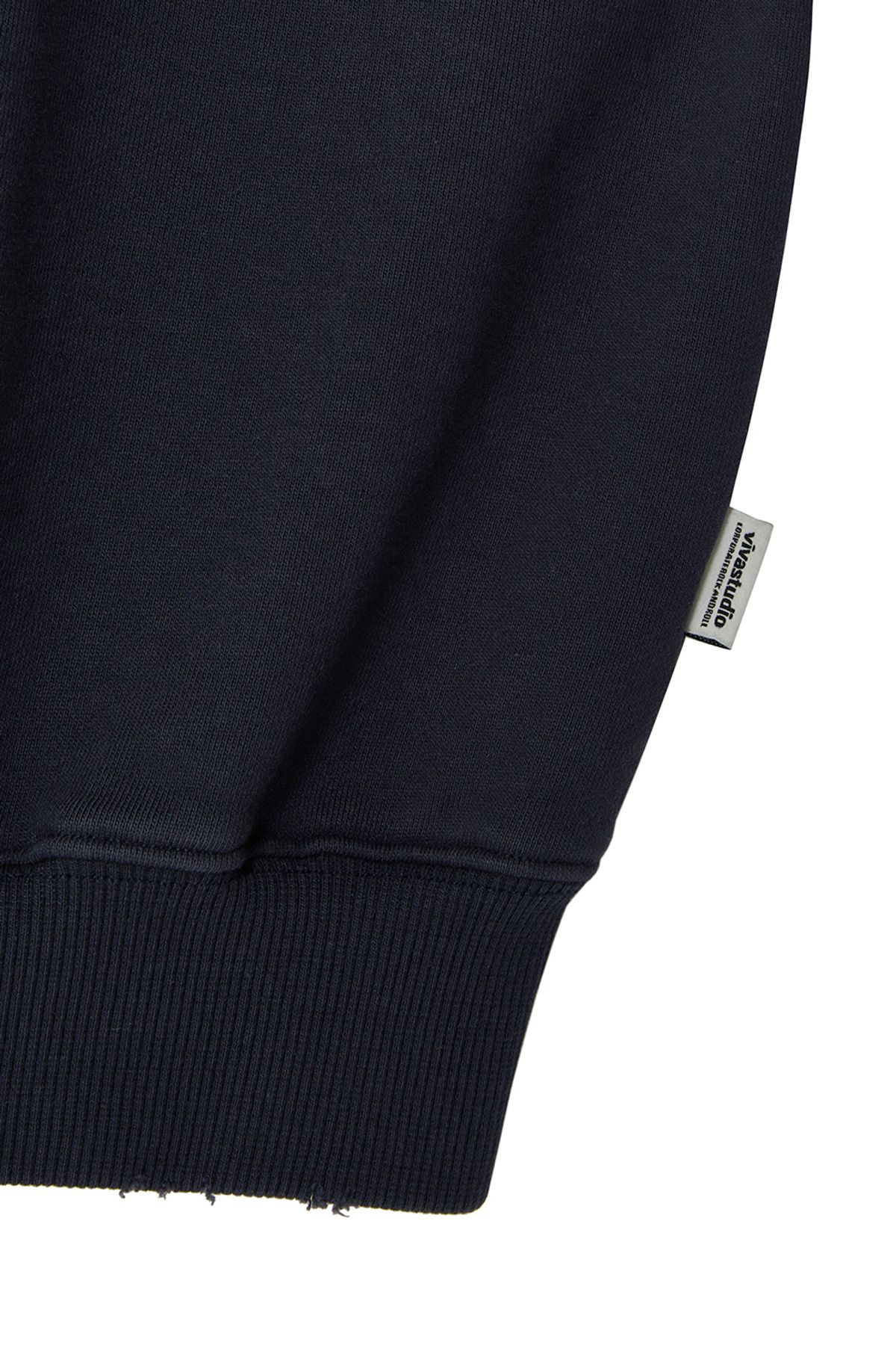 비바스튜디오(VIVASTUDIO) VESPER LOGO VINTAGE SWEATSHIRT [NAVY]