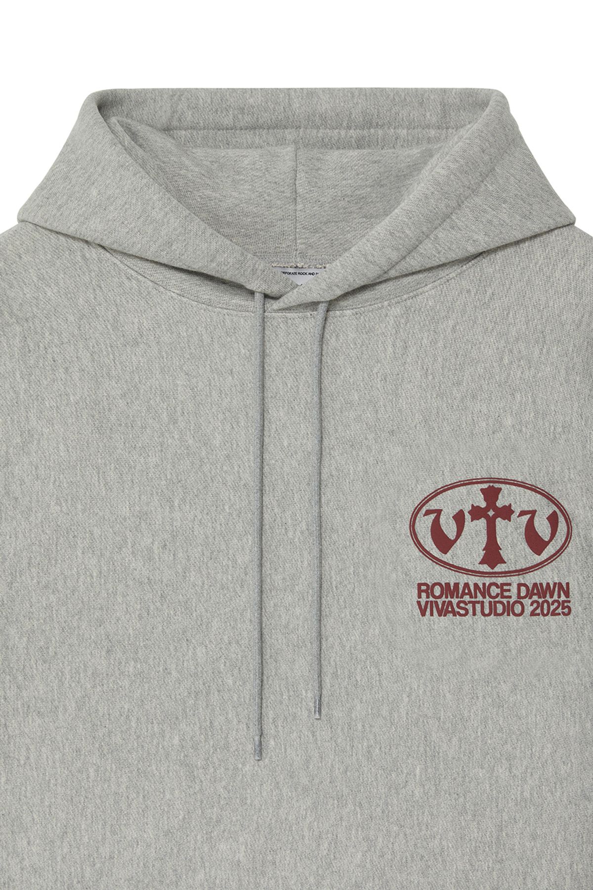 비바스튜디오(VIVASTUDIO) VXV ROMANCE DAWN HOODIE [MELANGE GRAY]
