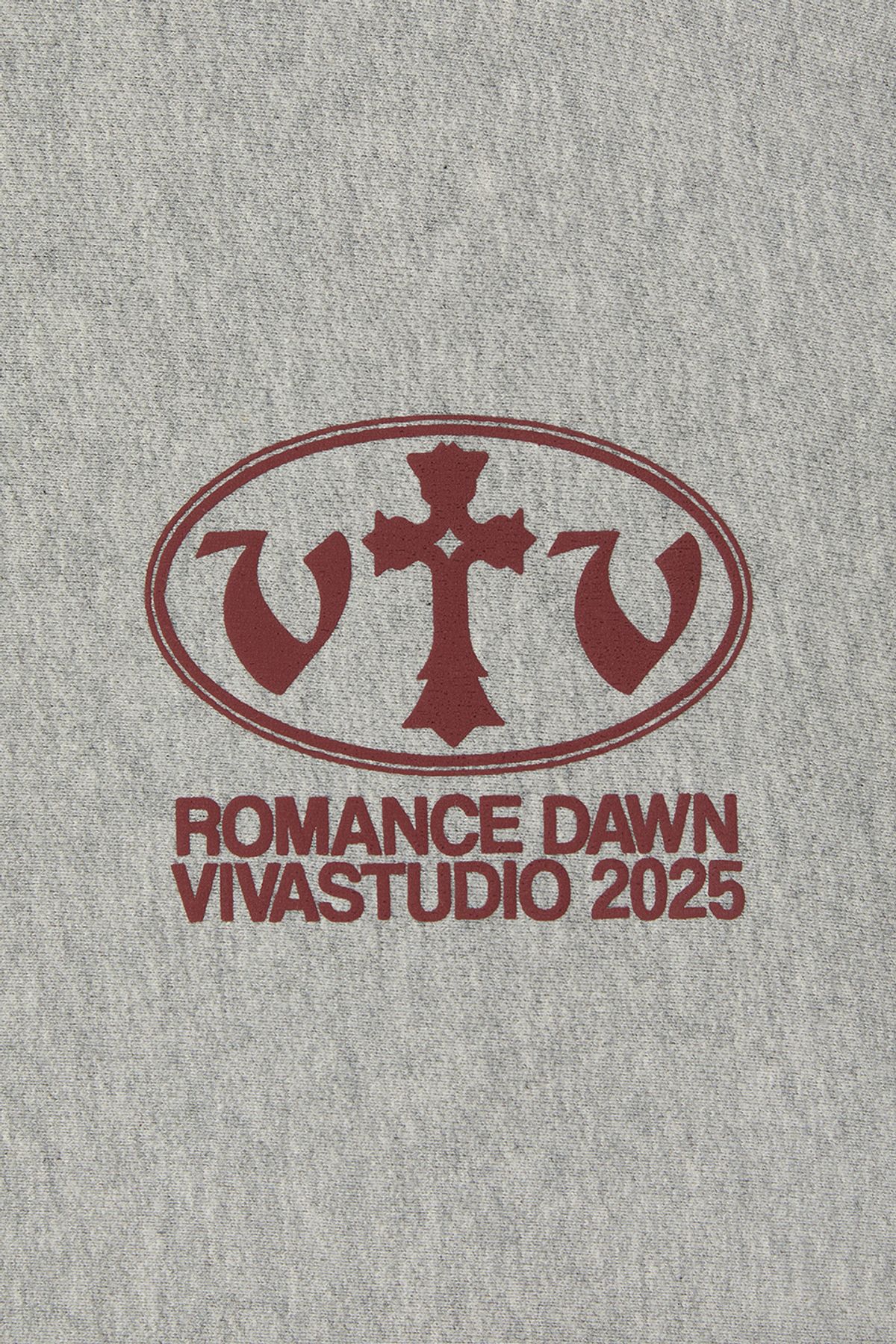 비바스튜디오(VIVASTUDIO) VXV ROMANCE DAWN HOODIE [MELANGE GRAY]