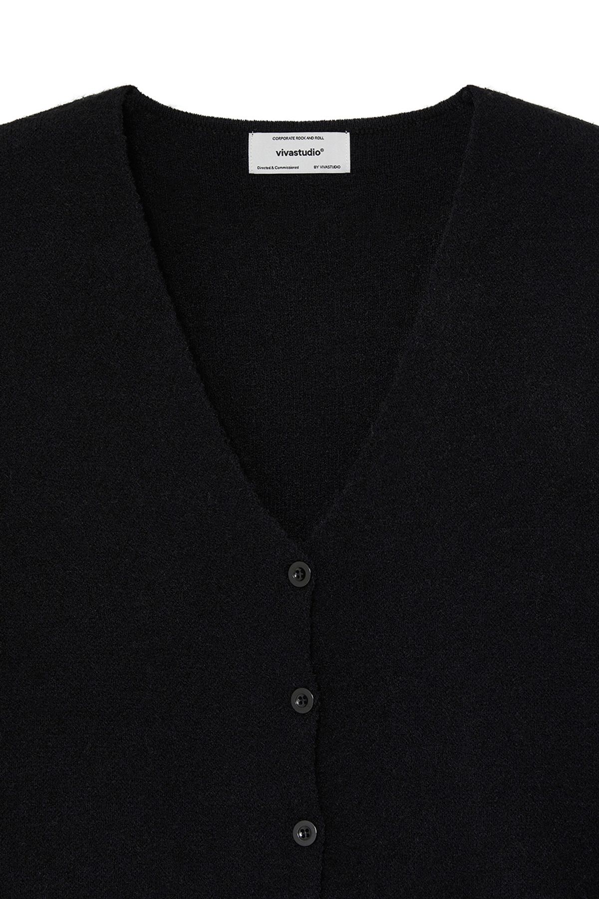 비바스튜디오(VIVASTUDIO) WILD CLASSIC CARDIGAN [BLACK]