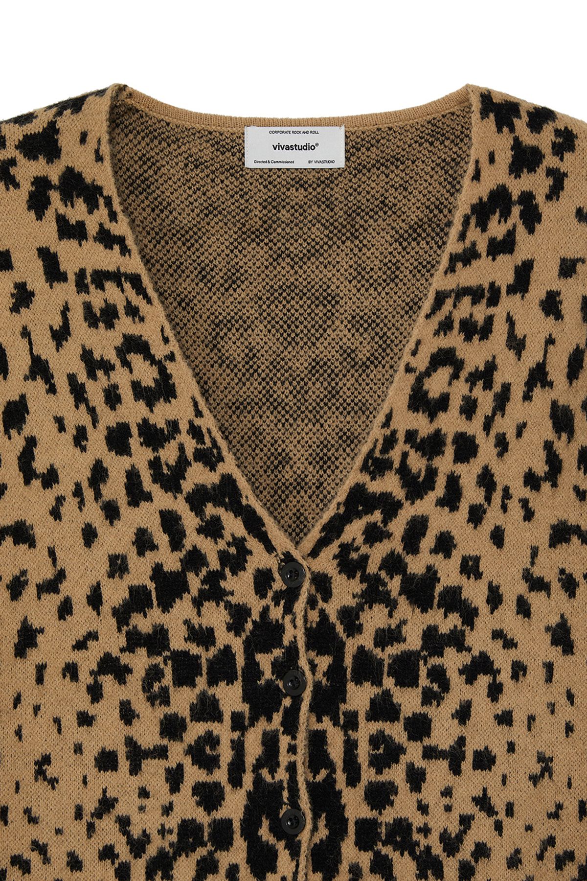 비바스튜디오(VIVASTUDIO) WILD CLASSIC CARDIGAN [BROWN]