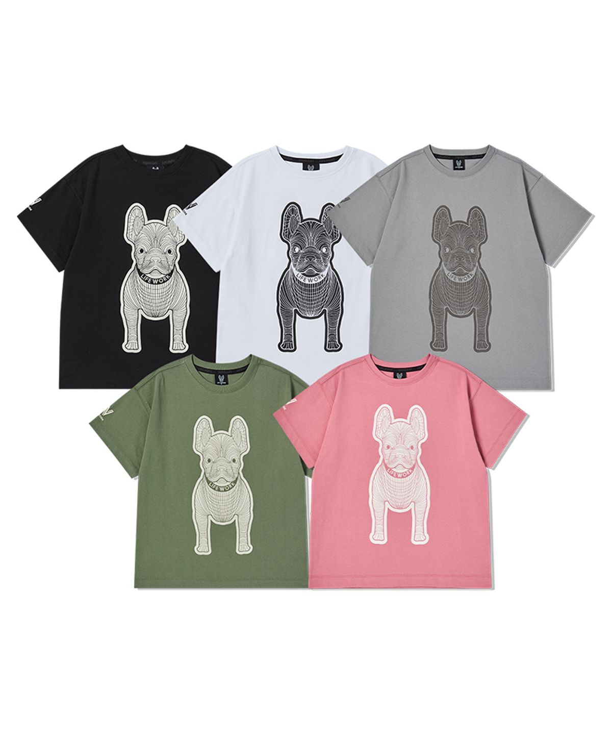라이프워크 키즈(LIFEWORK KIDS) 키즈) 뉴 반팔 티셔츠