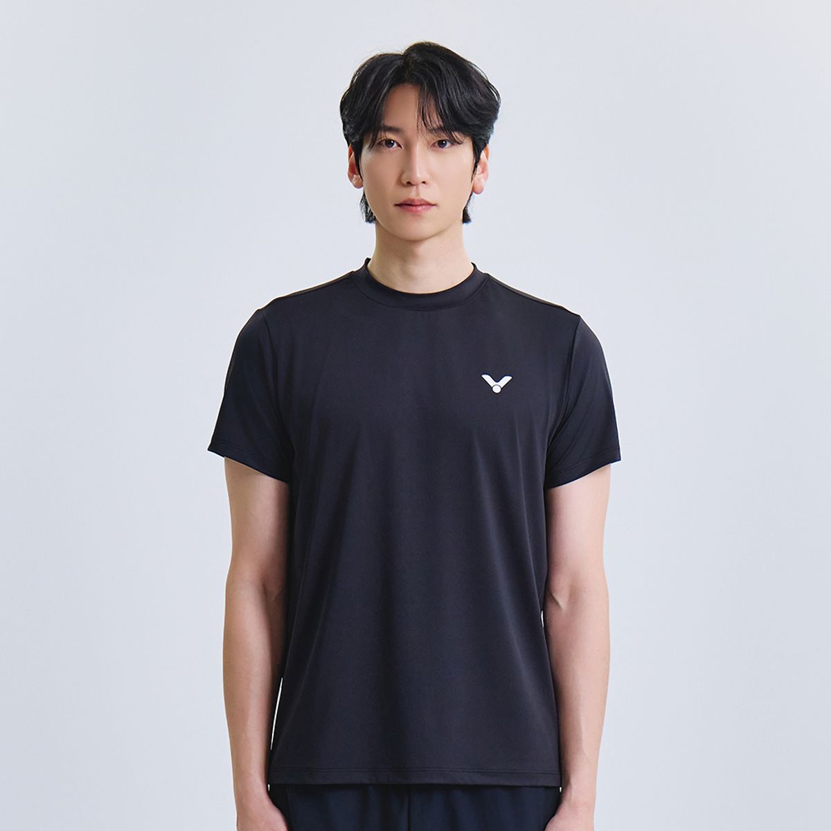 빅터(VICTOR) V-Uniq Logo 남성 티셔츠 (VT25ATS002M)