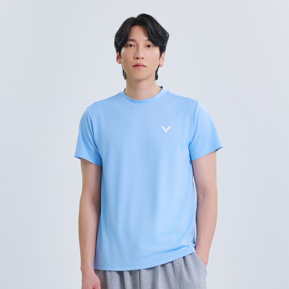 빅터(VICTOR) V-Uniq Logo 남성 티셔츠 (VT25ATS002M)