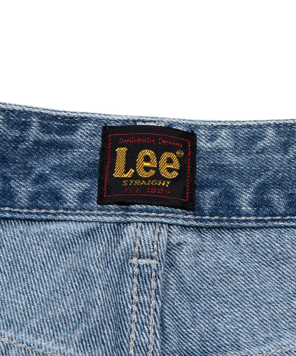 리(LEE) 우먼 스트레이트핏 데님 팬츠 인디고 미듐