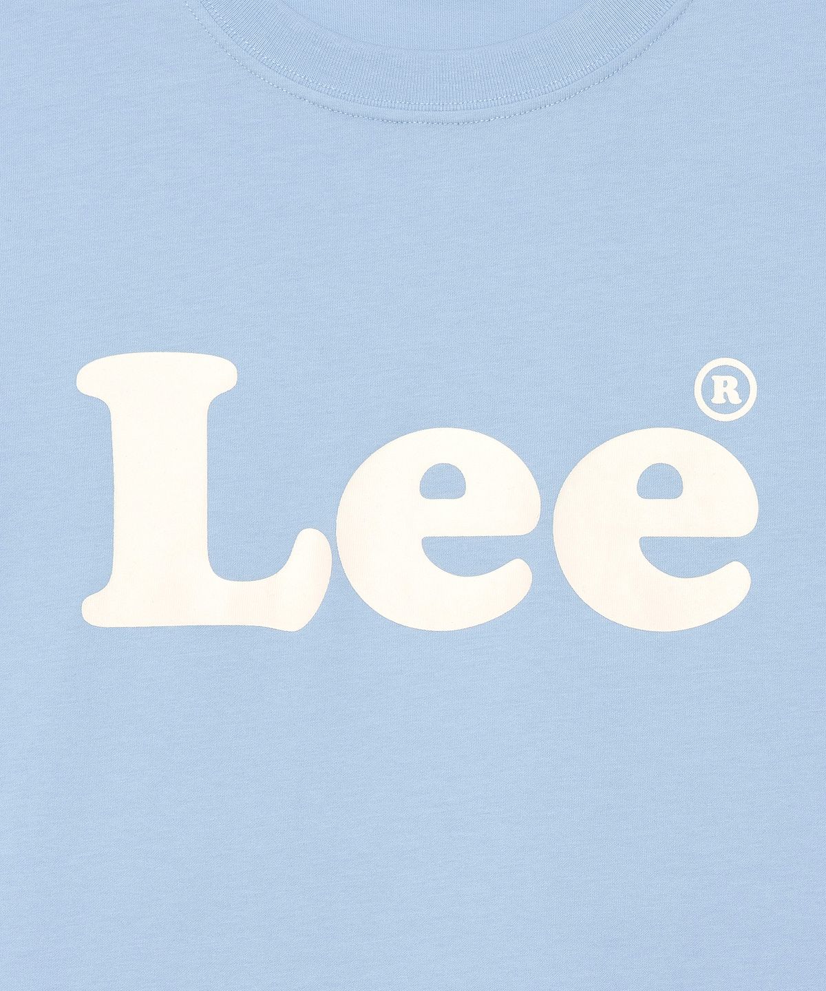 리(LEE) 빈티지 로고 티셔츠 라이트 블루
