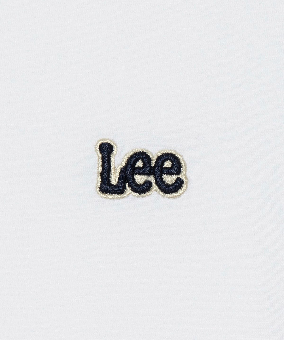 리(LEE) 스몰 트위치 로고 티셔츠 화이트