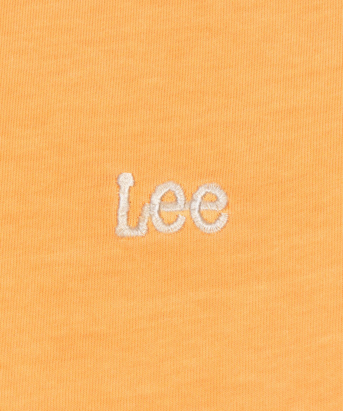 리(LEE) 스몰 트위치 로고 티셔츠 오렌지