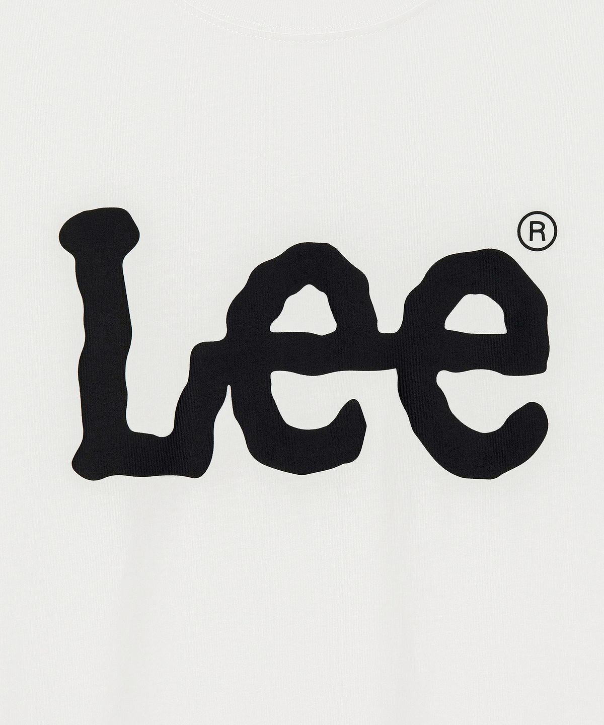 리(LEE) 빅 로고 티셔츠 화이트