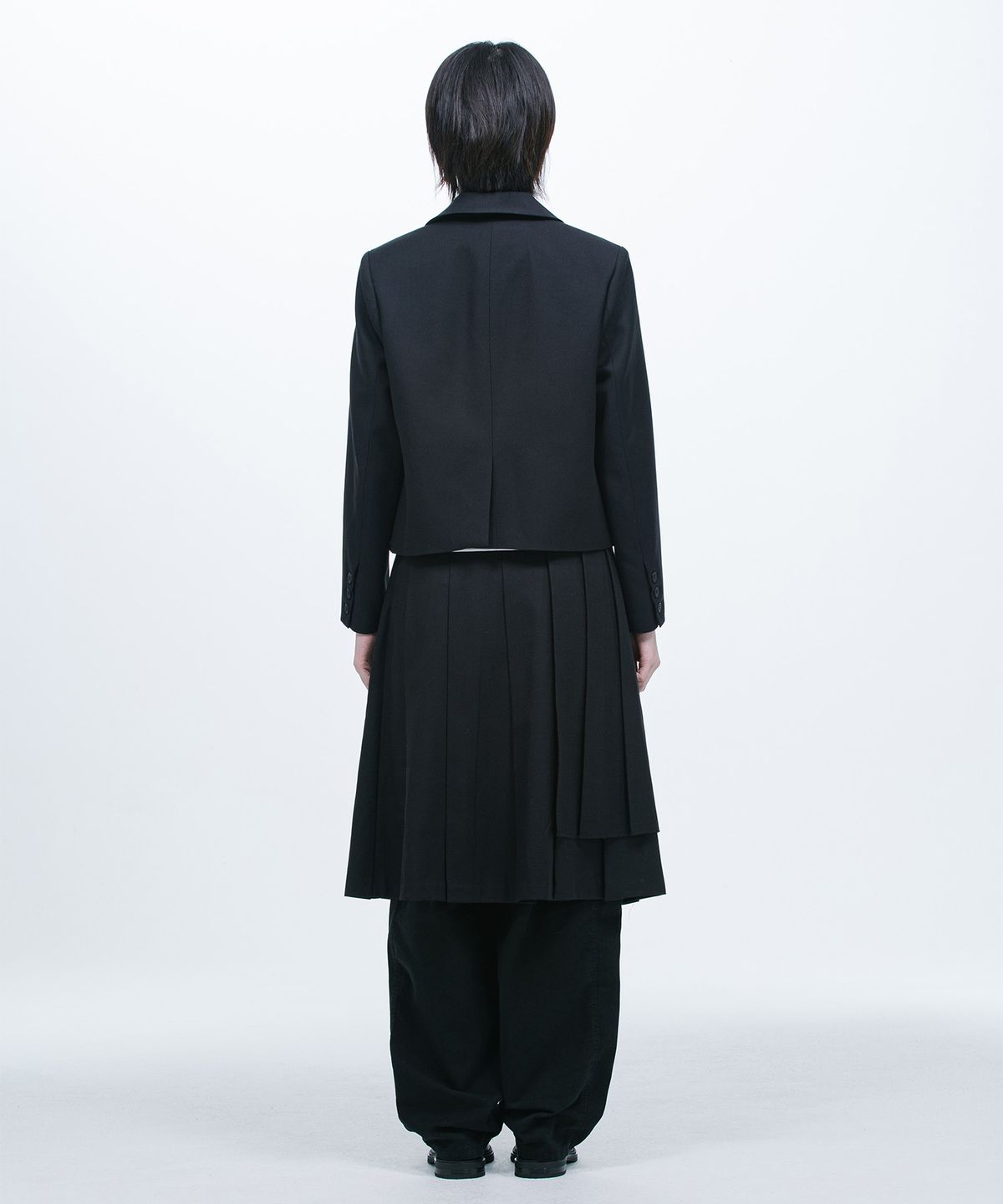오헤시오(OHESHIO) REGULAR BLAZER JACKET, BLACK