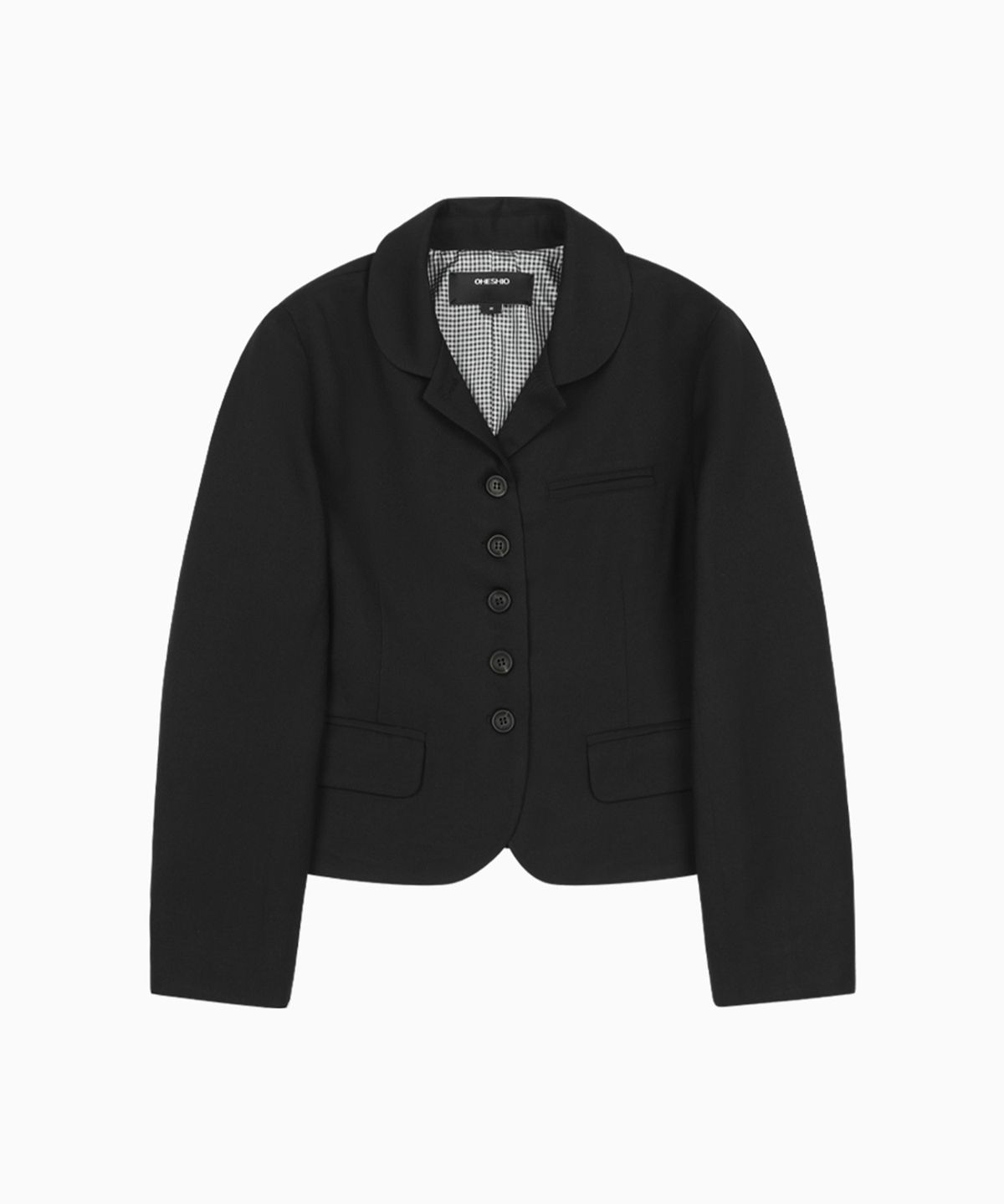 오헤시오(OHESHIO) REGULAR BLAZER JACKET, BLACK