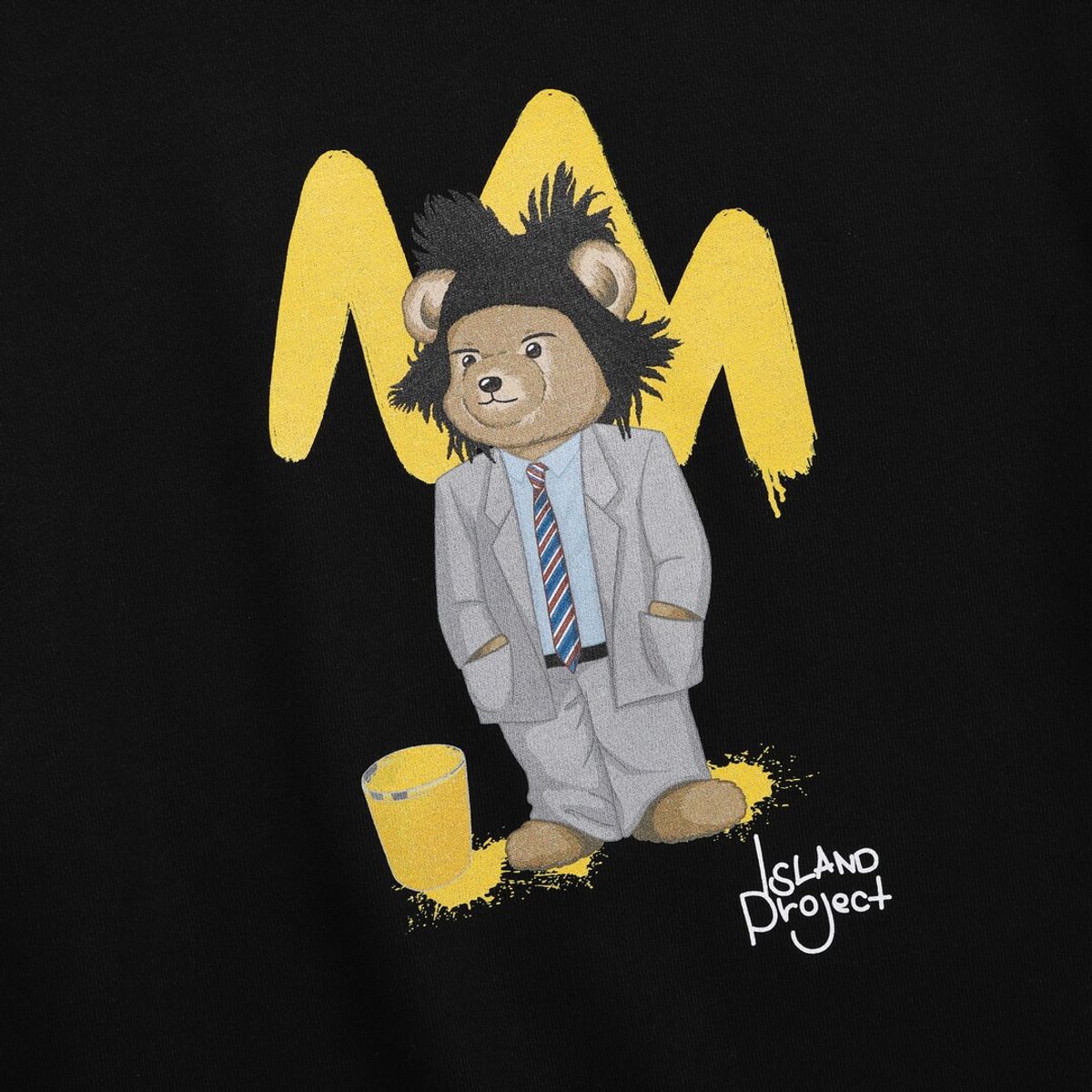 아일랜드 프로젝트(ISLAND PROJECT) Basquiat(바스키아) Sweatshirt - Black
