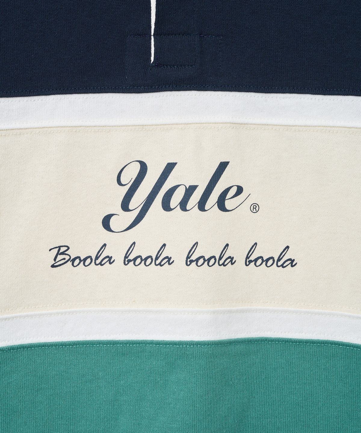 예일(YALE) 우먼즈 멀티 럭비 롱슬리브_네이비