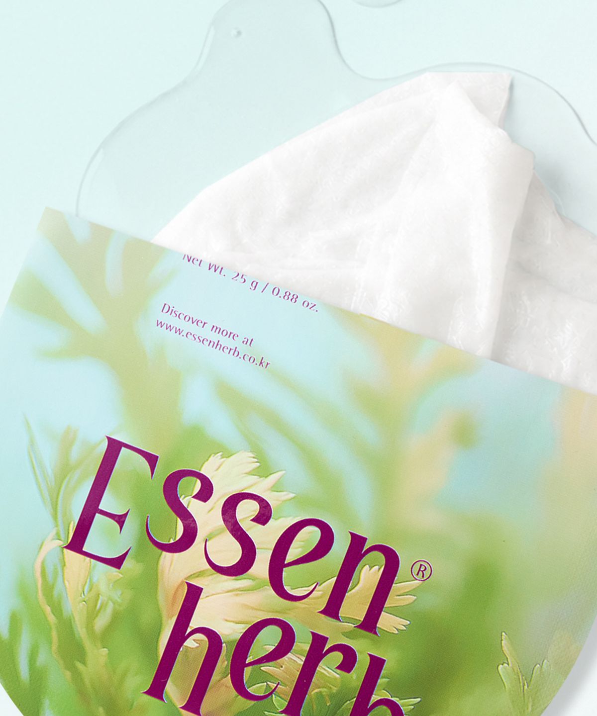 에센허브(ESSENHERB) [2개] 부활초 하이드레이션 코튼 마스크 5매 x2