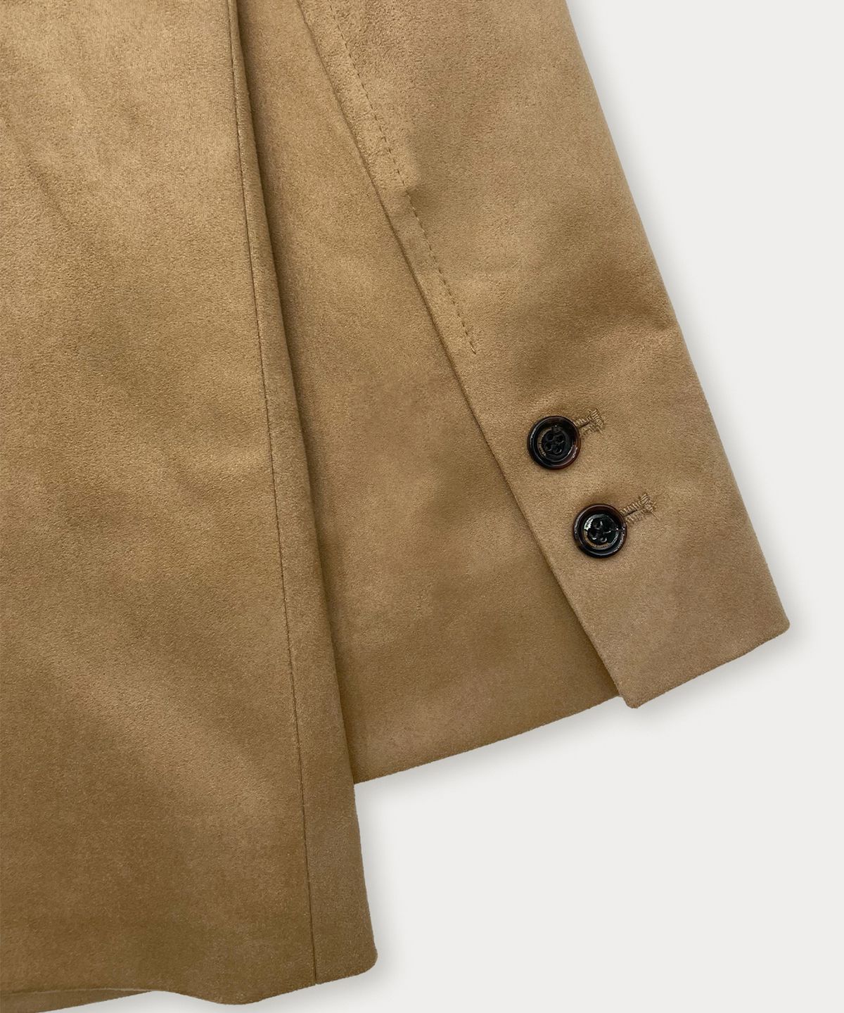 썸웨어버터(SOMEWHEREBUTTER) Carmel Suede Jacket - Beige