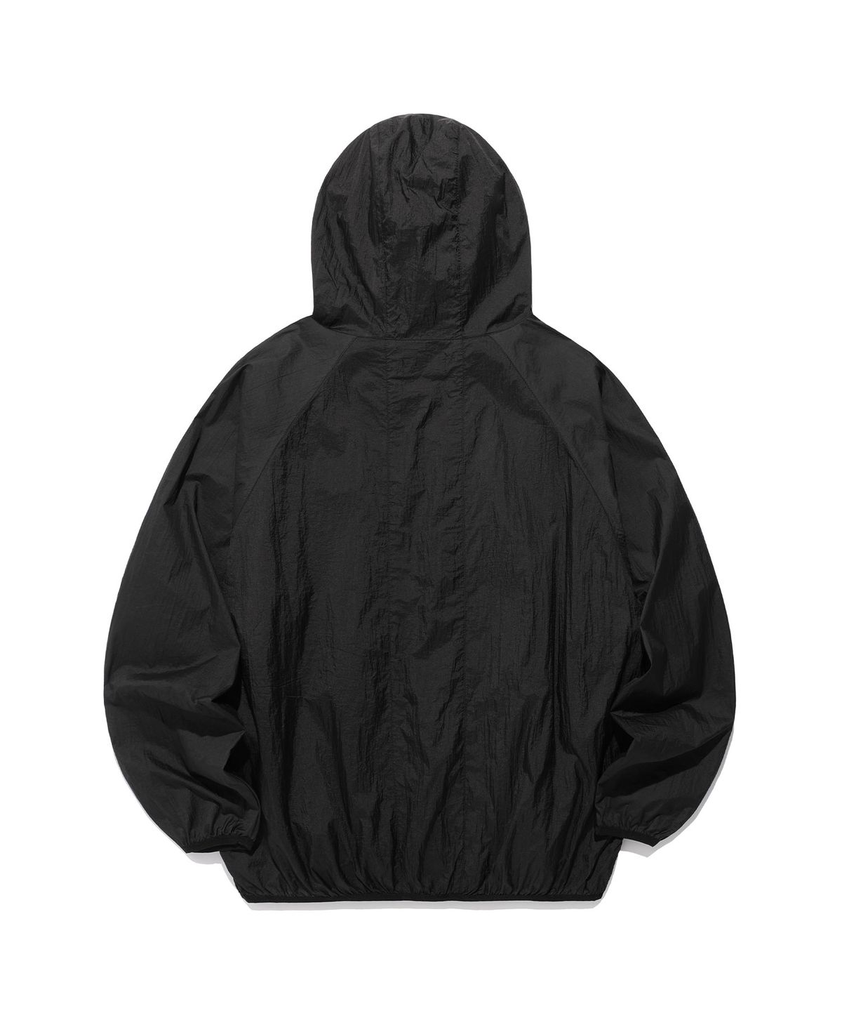 나이스고스트클럽(NICEGHOSTCLUB) 3STARS LIGHTWEIGHT WINDBREAKER_BLACK(NG2FSUJ200A)