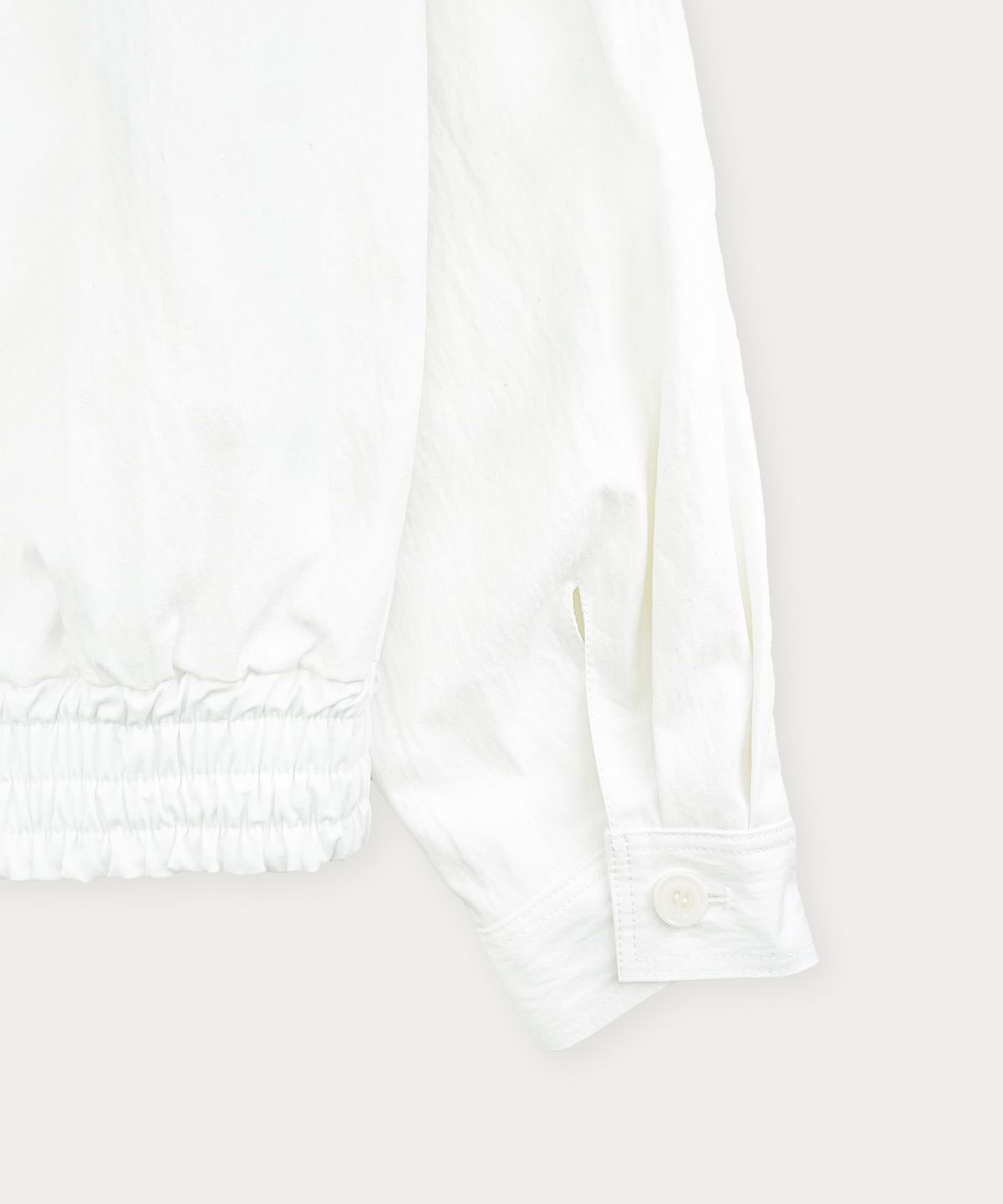 썸웨어버터(SOMEWHEREBUTTER) Salt Bomber Jacket - Ivory