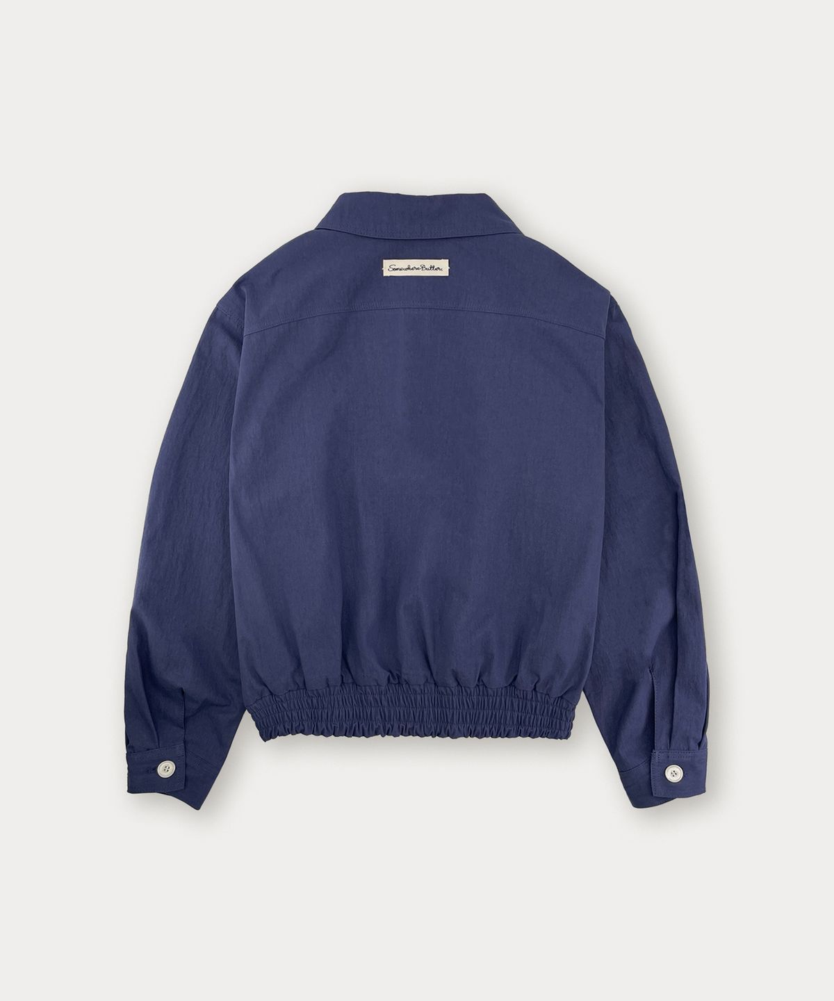 썸웨어버터(SOMEWHEREBUTTER) Salt Bomber Jacket - Vintage Blue