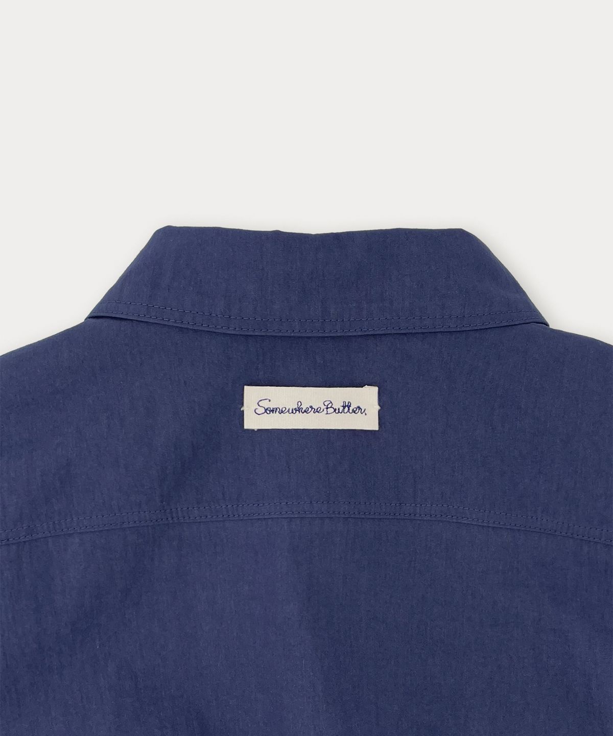 썸웨어버터(SOMEWHEREBUTTER) Salt Bomber Jacket - Vintage Blue