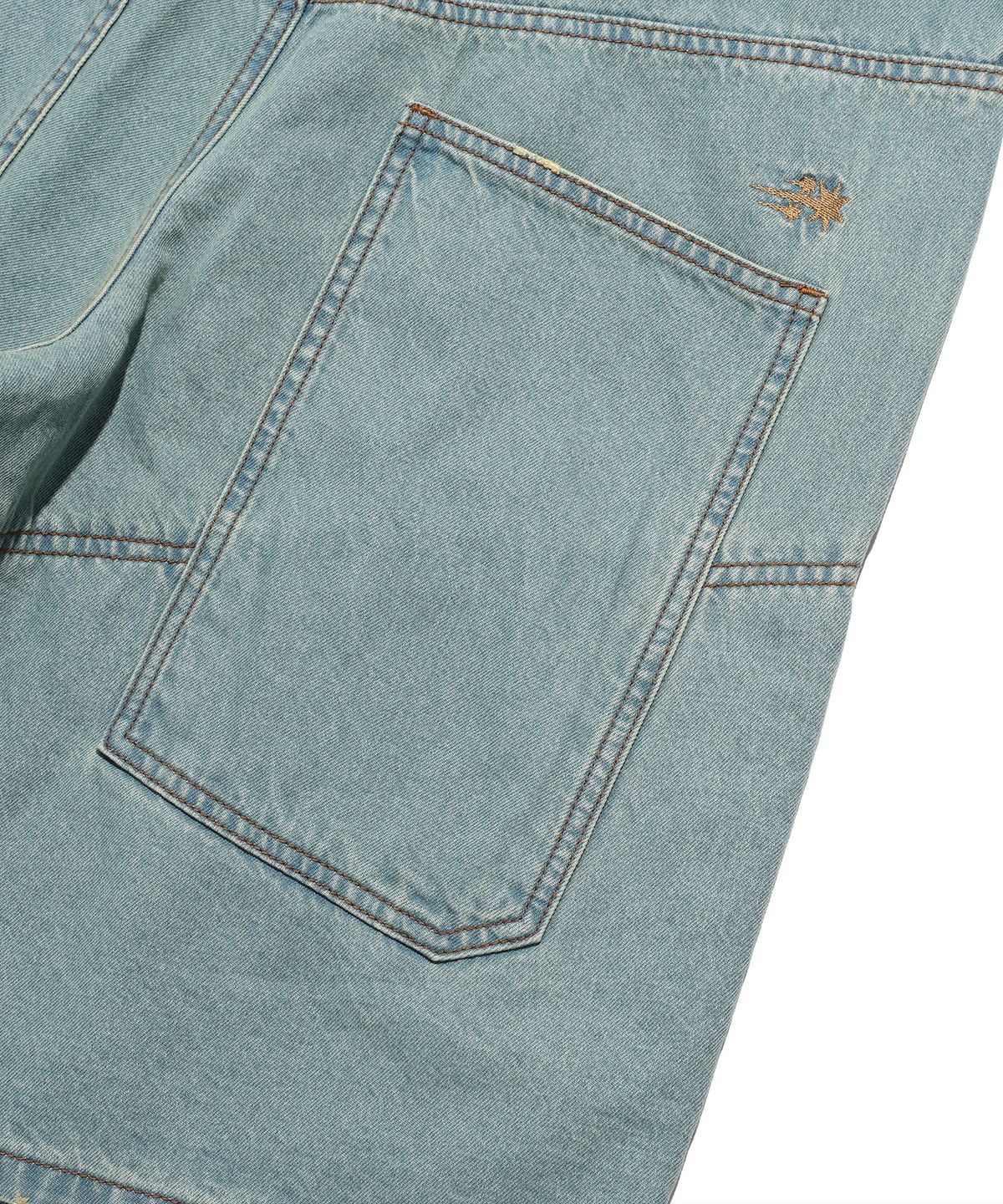나이스고스트클럽(NICEGHOSTCLUB) LAYERED WASHED JEANS_LIGHT BLUE(NG2FSUD100A)