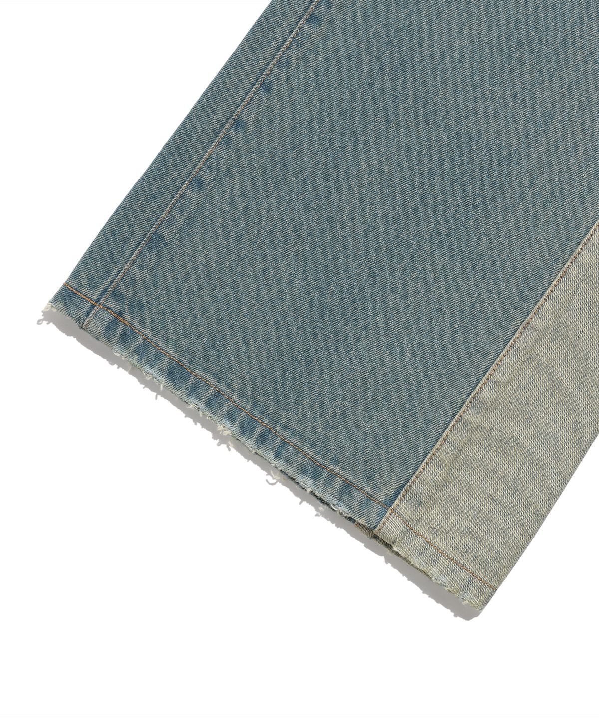 나이스고스트클럽(NICEGHOSTCLUB) SIDE PANEL BOOTSCUT JEANS_LIGHT BLUE(NG2FSUD102A)