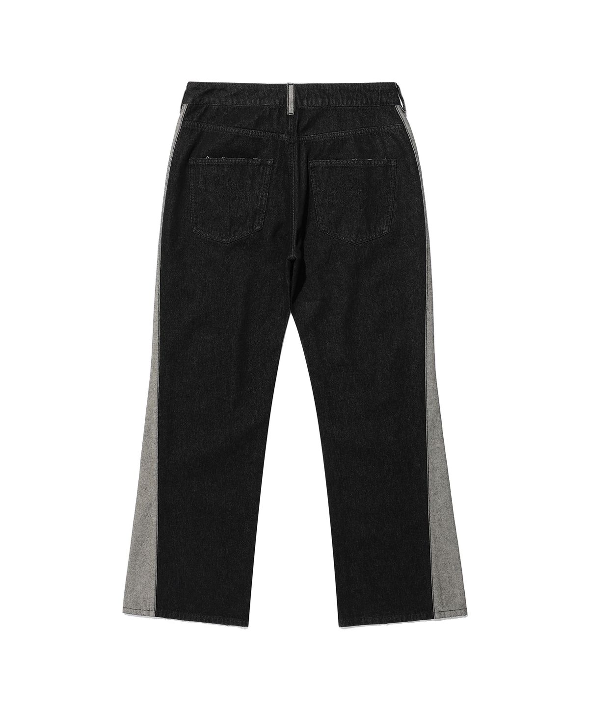 나이스고스트클럽(NICEGHOSTCLUB) SIDE PANEL BOOTSCUT JEANS_BLACK(NG2FSUD102A)