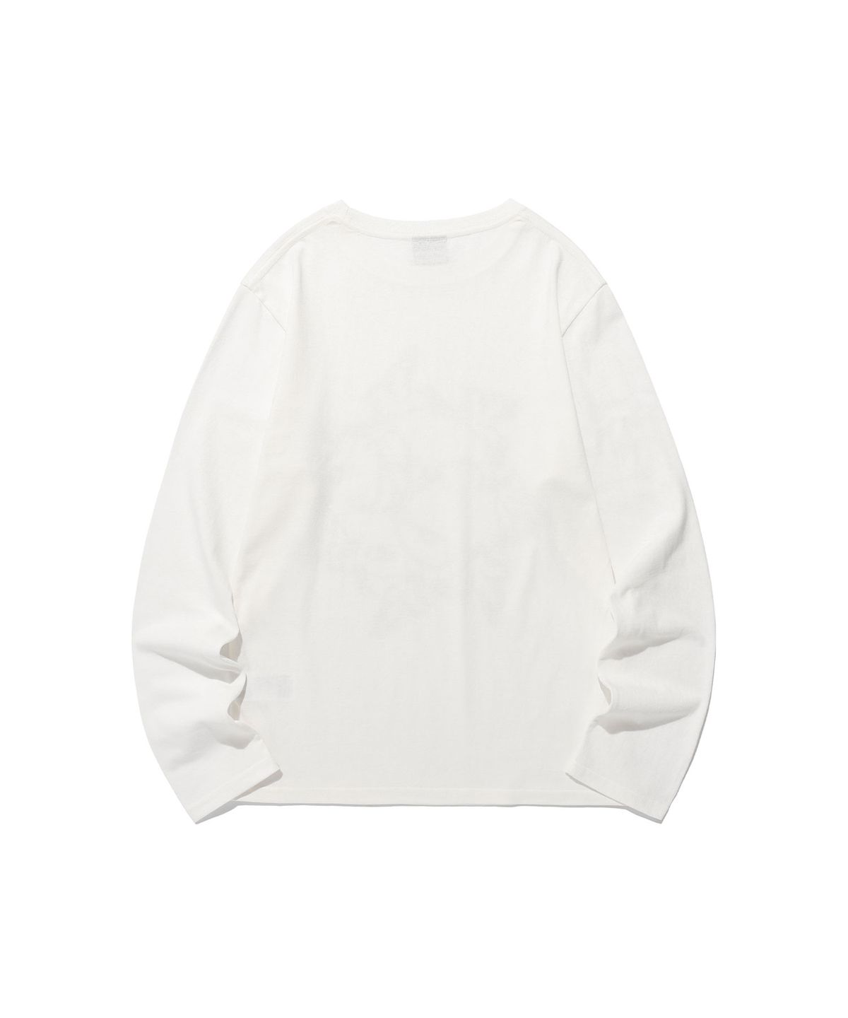 나이스고스트클럽(NICEGHOSTCLUB) UNICORN CIRCLE SLIM L/S TEE_WHITE(NG2FSUT552A)