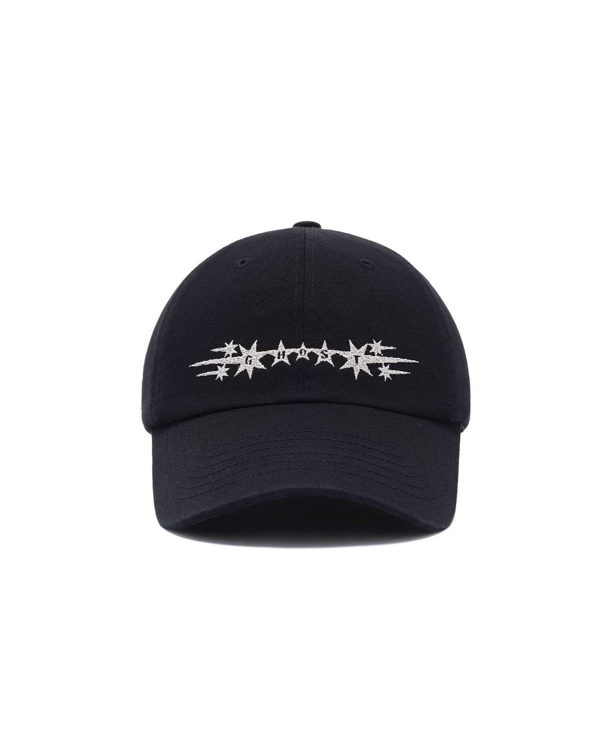 나이스고스트클럽(NICEGHOSTCLUB) 9STARS LOGO CAP_BLACK(NG2FSUAB24A)