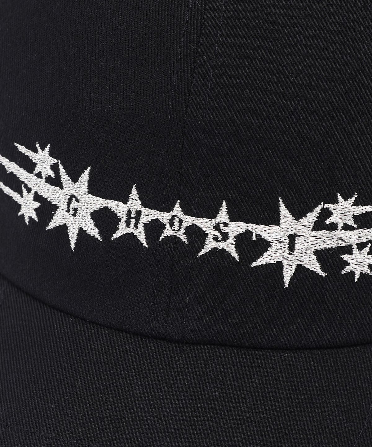나이스고스트클럽(NICEGHOSTCLUB) 9STARS LOGO CAP_BLACK(NG2FSUAB24A)