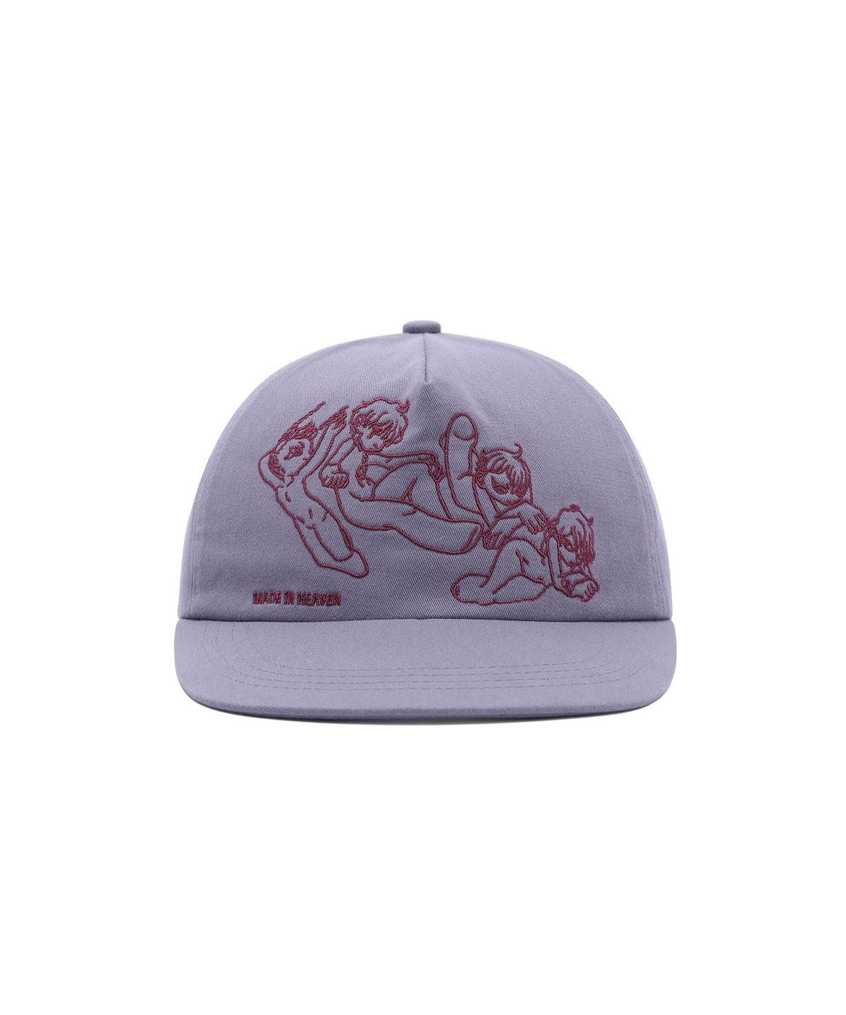 나이스고스트클럽(NICEGHOSTCLUB) ANGELS CAP_PURPLE(NG2FSUAB23A)