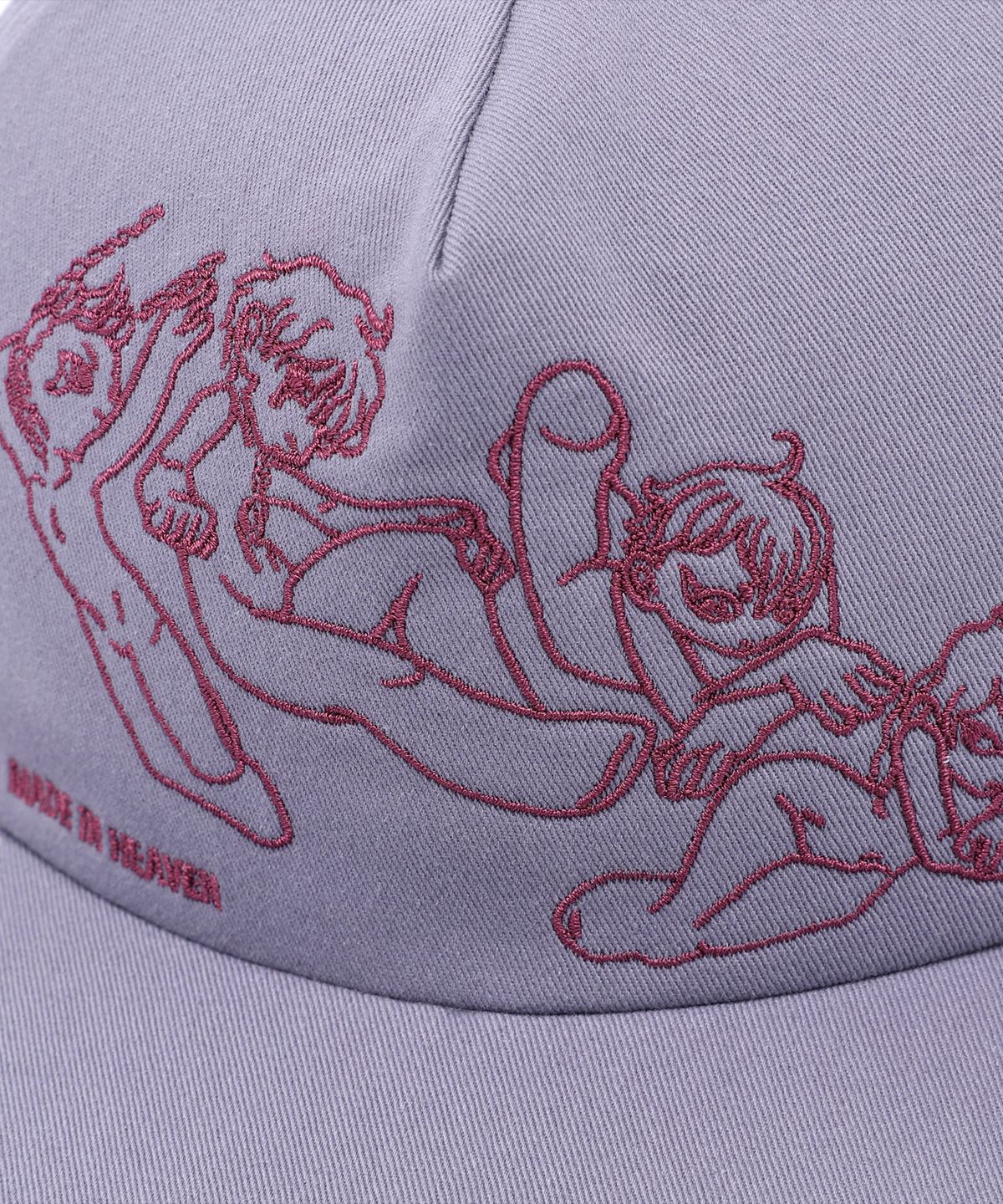 나이스고스트클럽(NICEGHOSTCLUB) ANGELS CAP_PURPLE(NG2FSUAB23A)