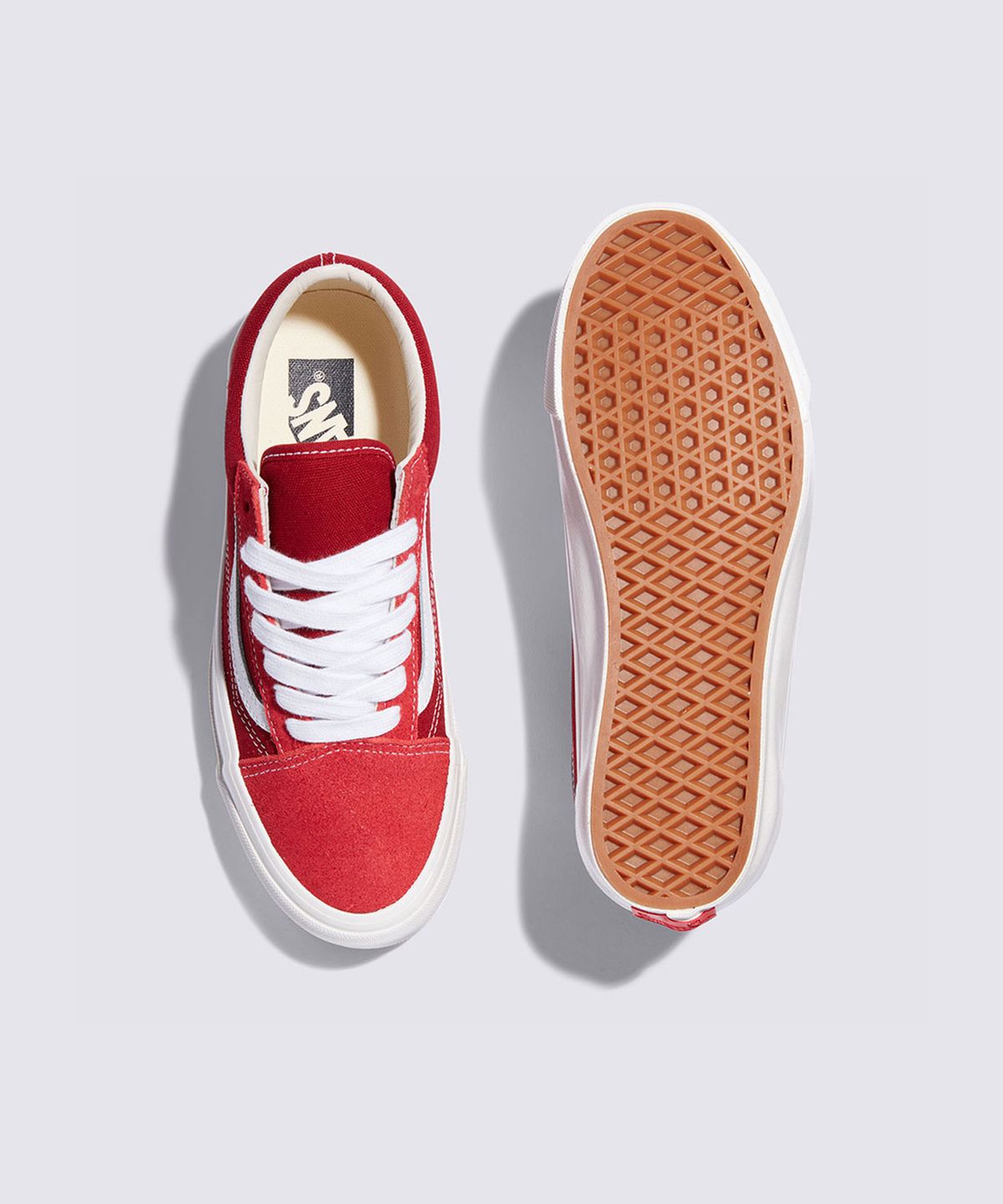 반스(VANS) 프리미엄 올드스쿨 LX - (스웨이드) 레드 / VN000D569IJ1