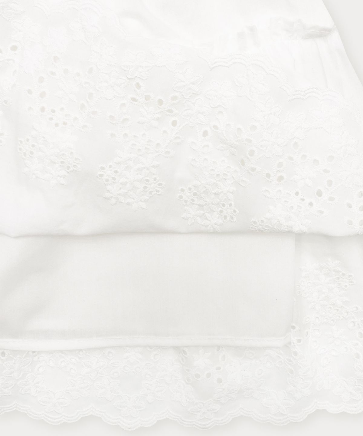 썸웨어버터(SOMEWHEREBUTTER) Charlotte Lace Mini Skirt - Ivory