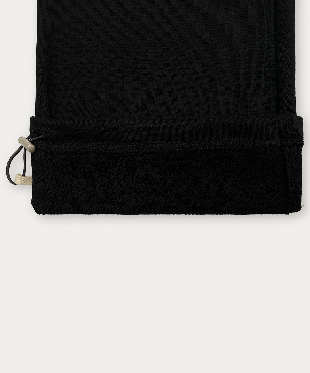 썸웨어버터(SOMEWHEREBUTTER) Label String Sweatpants - Black