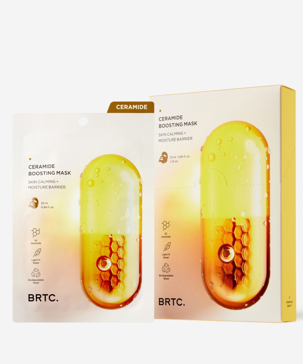 비알티씨(BRTC) 세라마이드 부스팅 마스크 10매 (1BOX)
