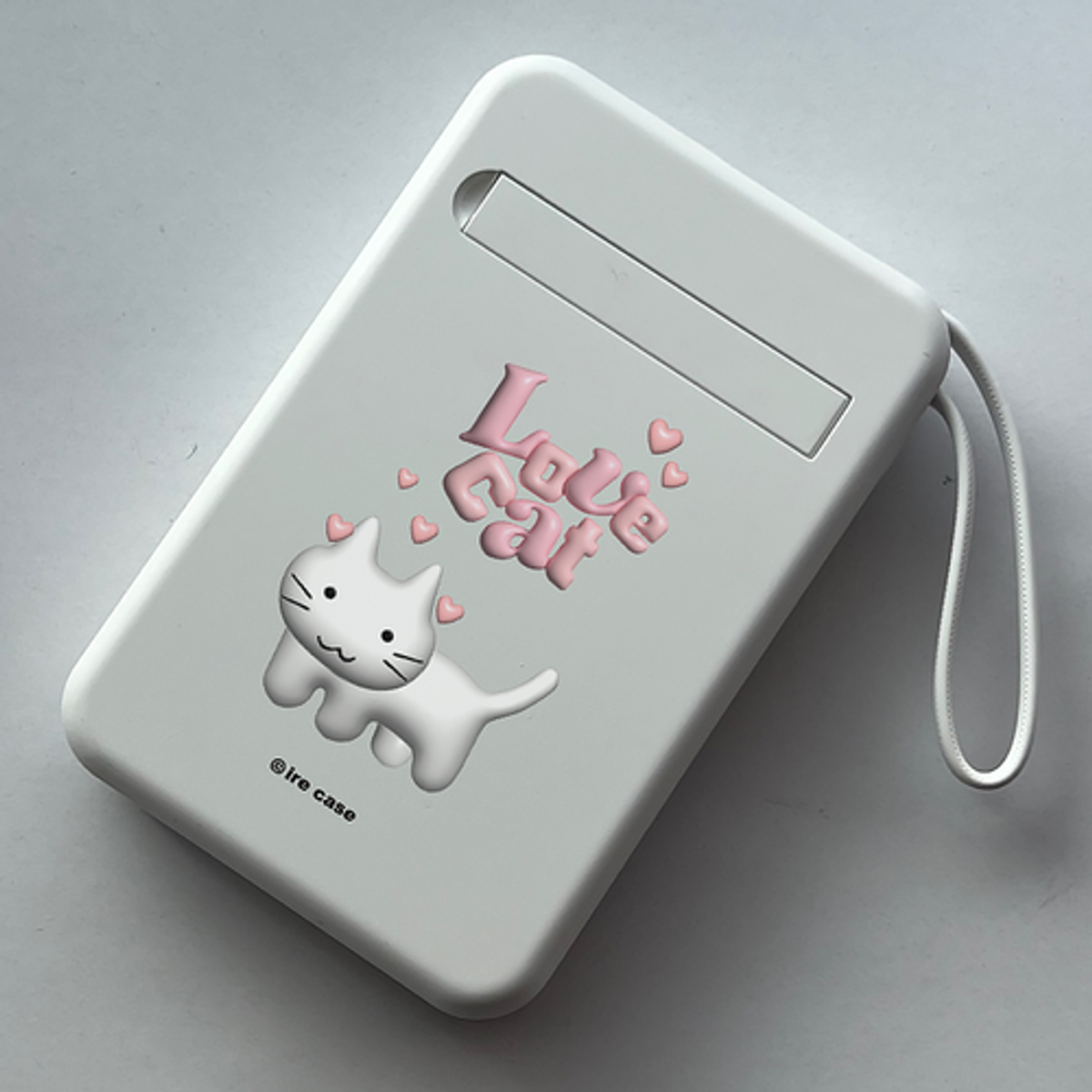 이레케이스앤굿즈(IRECASEGOODS) 카메라 디자인  22W 맥세이프 보조배터리 일체영 케이스 포함