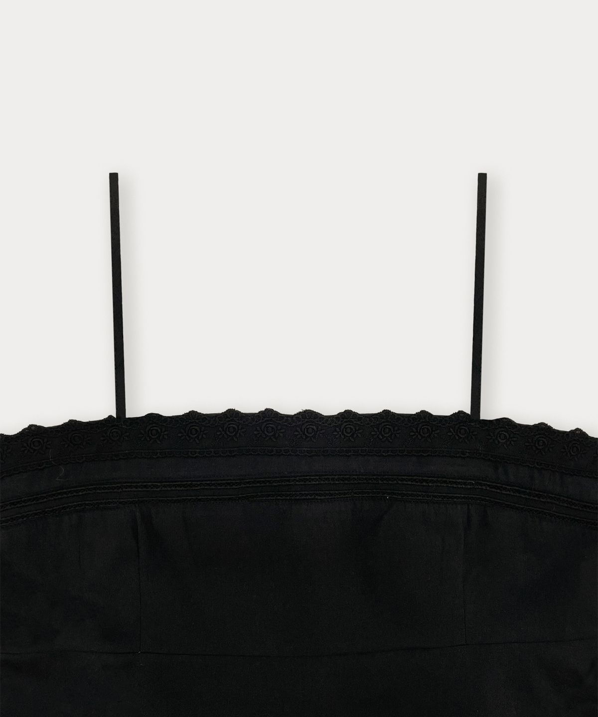 썸웨어버터(SOMEWHEREBUTTER) Dewey Lace Mini Dress - Black