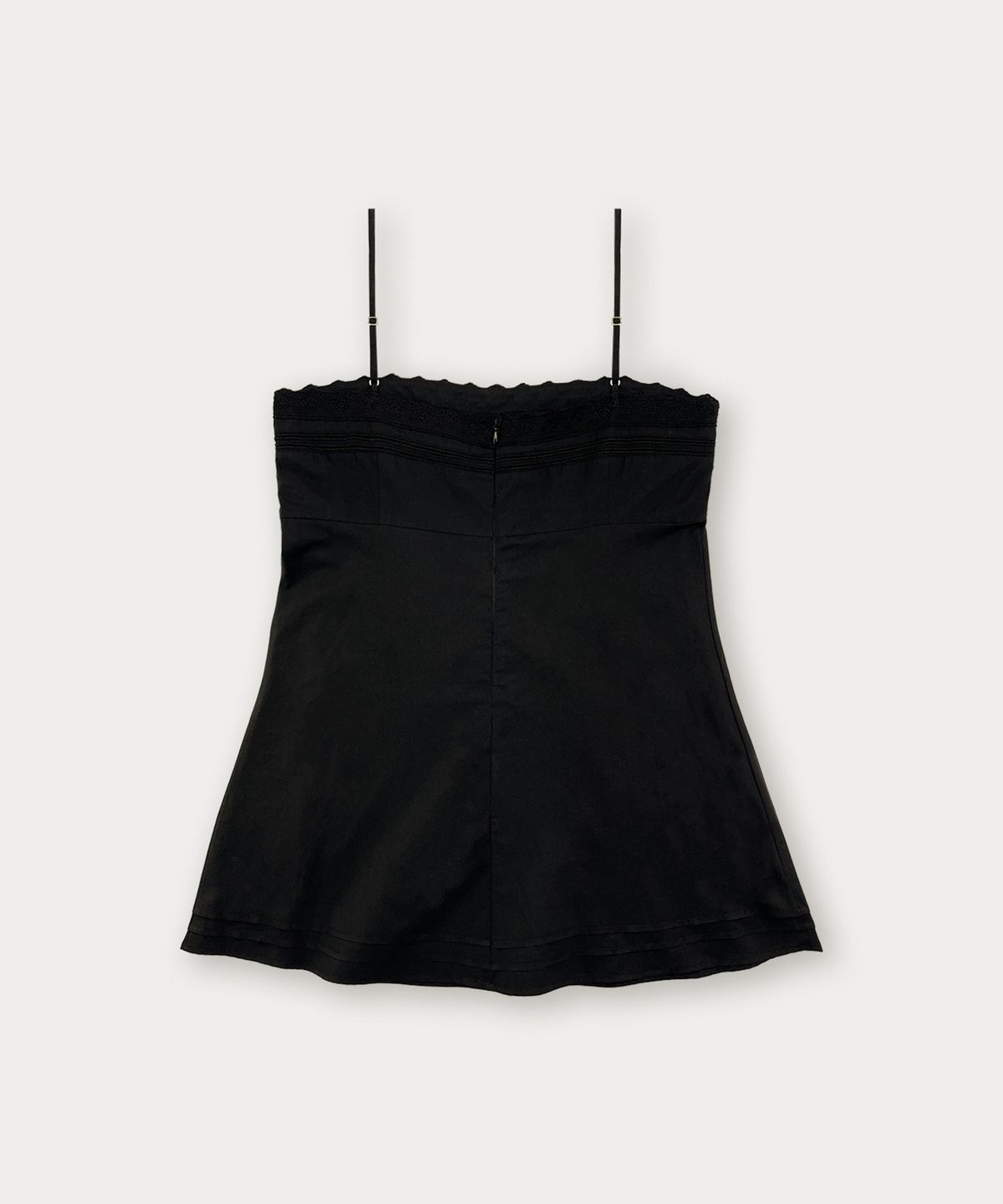 썸웨어버터(SOMEWHEREBUTTER) Dewey Lace Mini Dress - Black