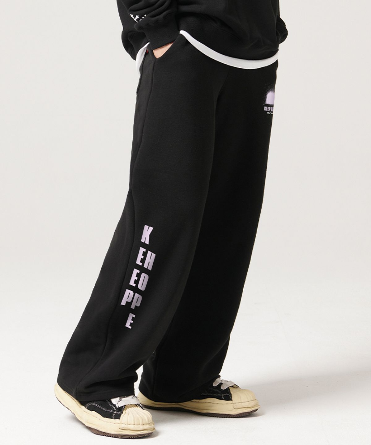 아티스트웨어(ARTISTWEAR) [ATW] 킵홉 와이드 밴딩팬츠