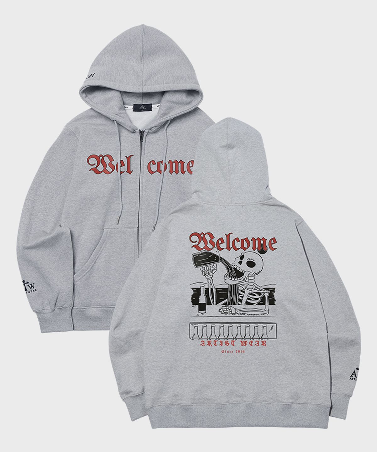 아티스트웨어(ARTISTWEAR) [ATW] 웰컴 후드집업