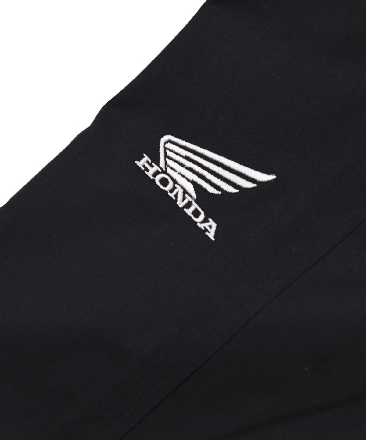 핍스 모터사이클(PHYPS MOTORCYCLE) Coin Pocket Wing Logo Twill Chino Pants_Black
