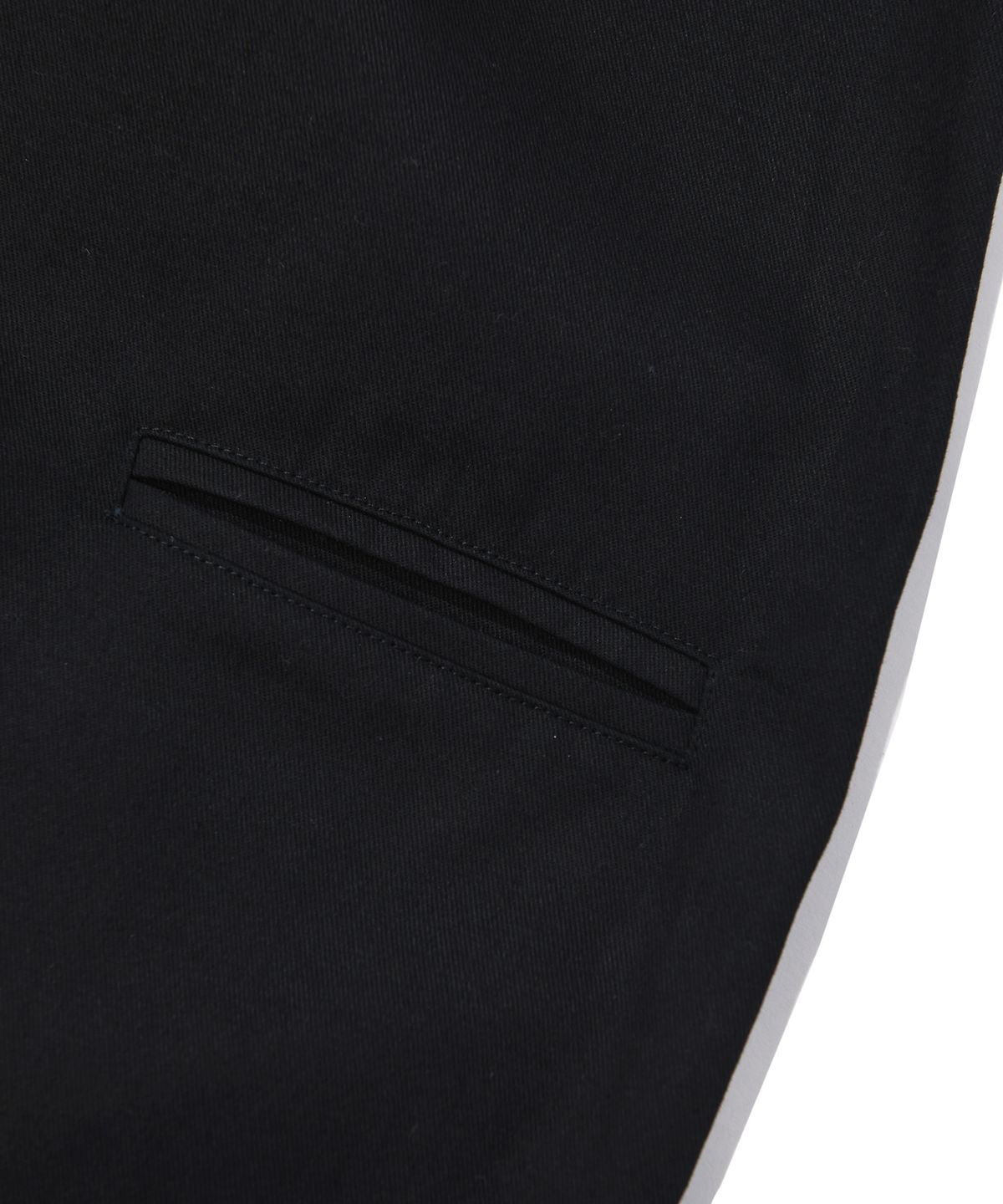 핍스 모터사이클(PHYPS MOTORCYCLE) Coin Pocket Wing Logo Twill Chino Pants_Black