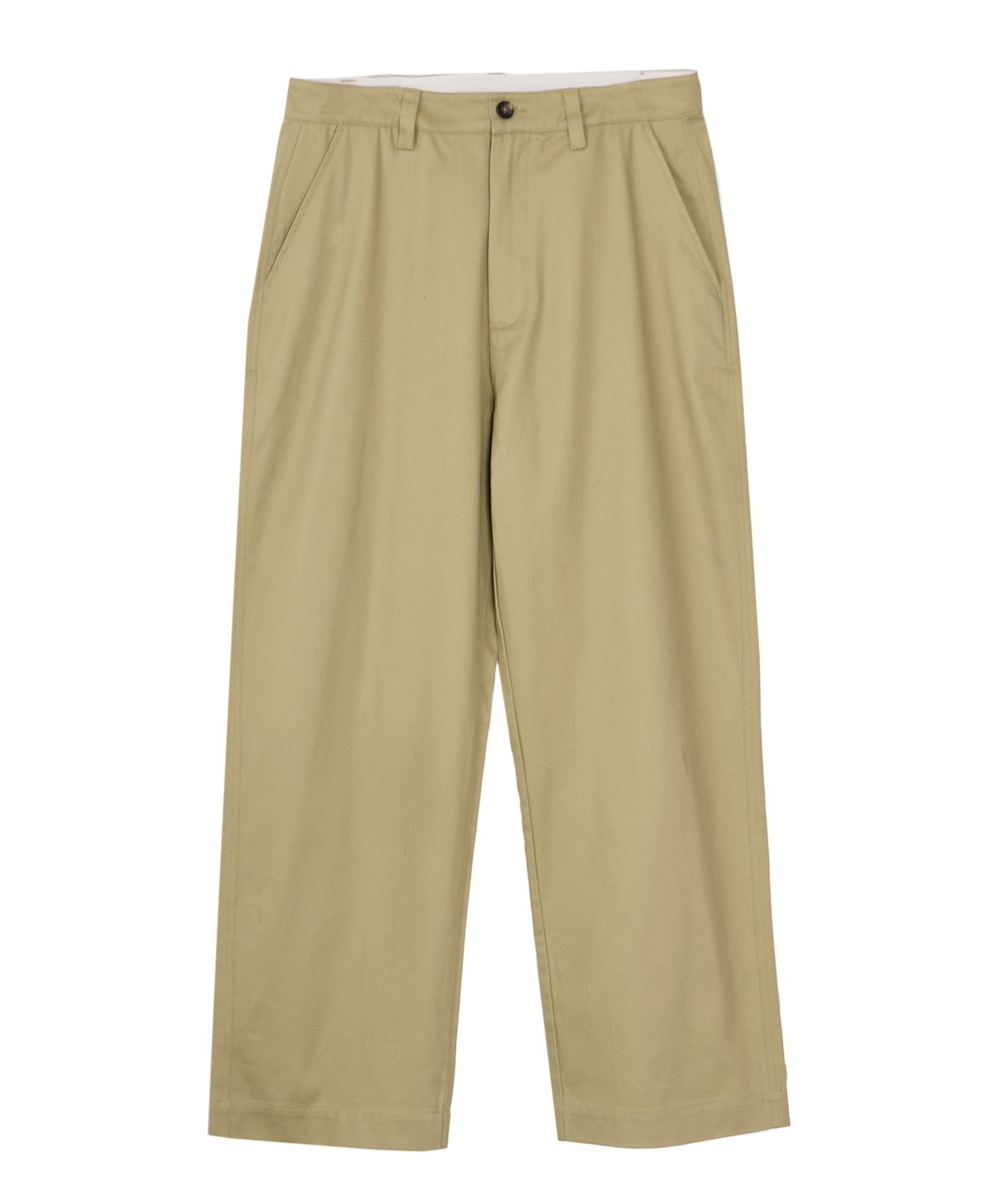 핍스 모터사이클(PHYPS MOTORCYCLE) Coin Pocket Wing Logo Twill Chino Pants_Beige